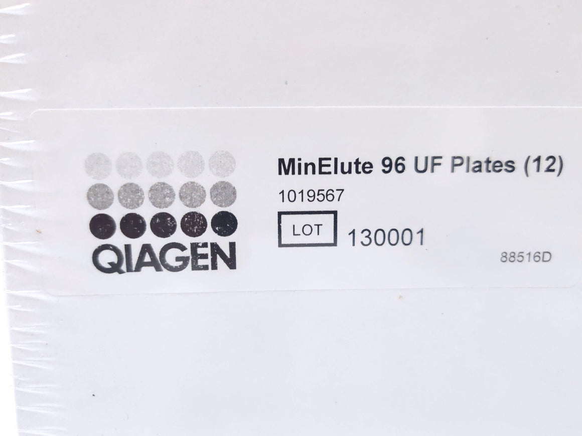 12 Pcs QIAGEN 1019567 MinElute 96 UF Plates PCR Purification Kit