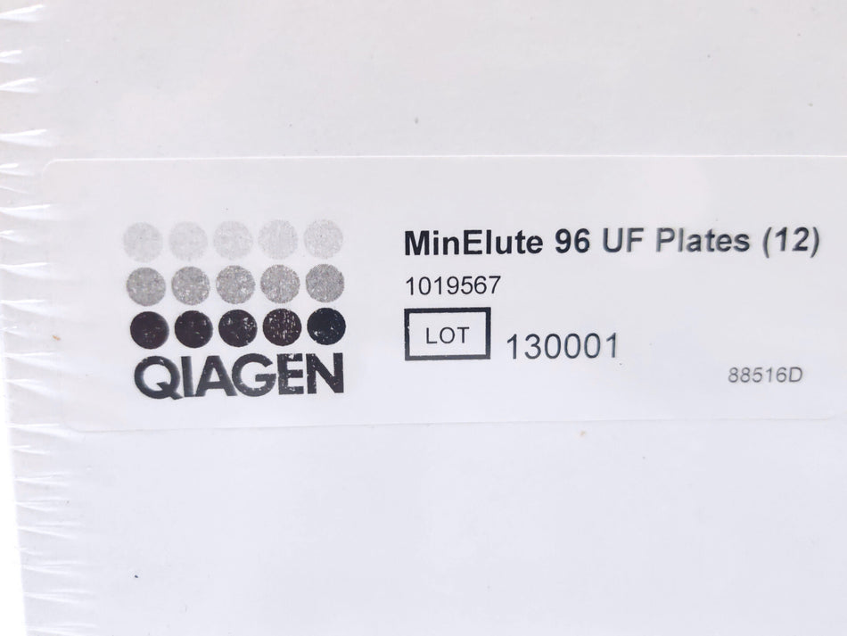 12 Pcs QIAGEN 1019567 MinElute 96 UF Plates PCR Purification Kit