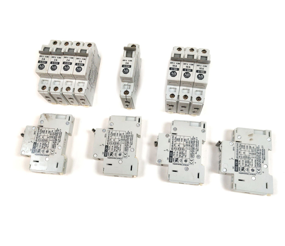 Allen Bradley Allen Bradley 1492-CB1 G020 G030 G100 G150 ser B Circuit Breaker 1 Pole