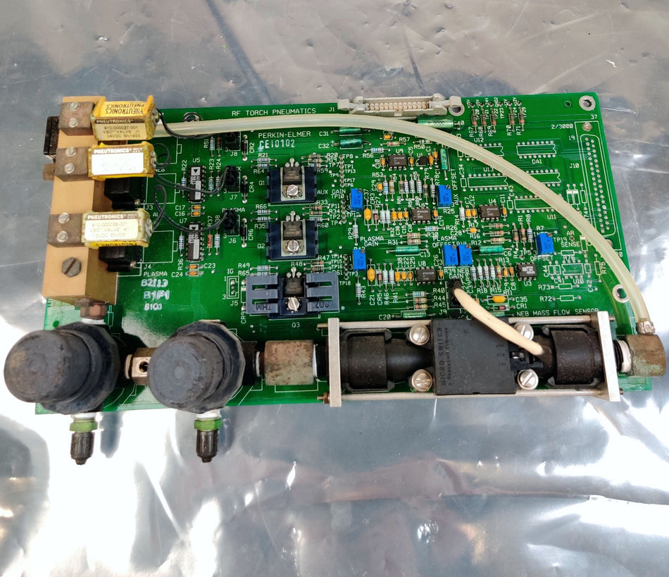 PerkinElmer Optima N077-9524 issue C RF Torch Pneumatics PCB