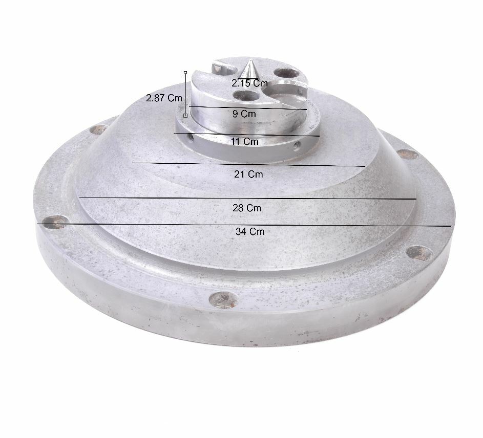 SpeedGrip Chuck Madison Face Driver Plate 13.5" OD  B-39483-1