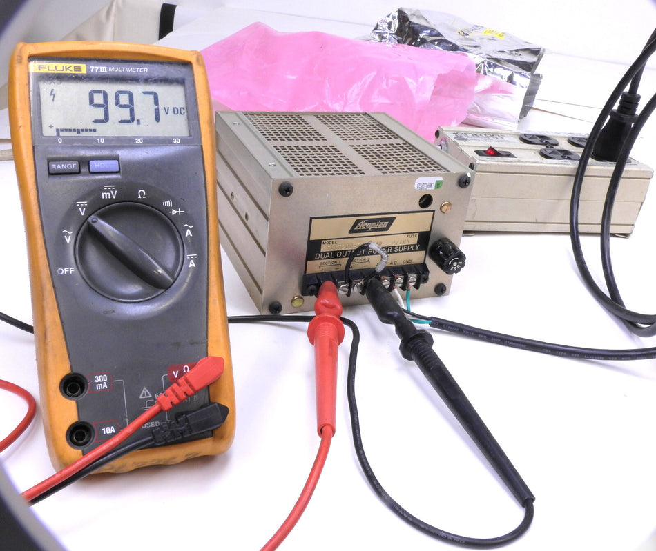 Acopian 50GT20D Dual Power Supply 100VDC Magna-Lock Electro Magnetic Chuck Teste