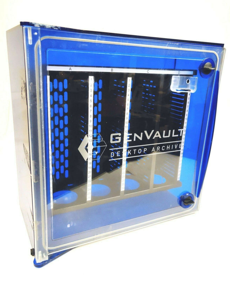 GenVault GV2 Desktop DNA Sample Storage Cabinet 4 Racks 26 Divisors