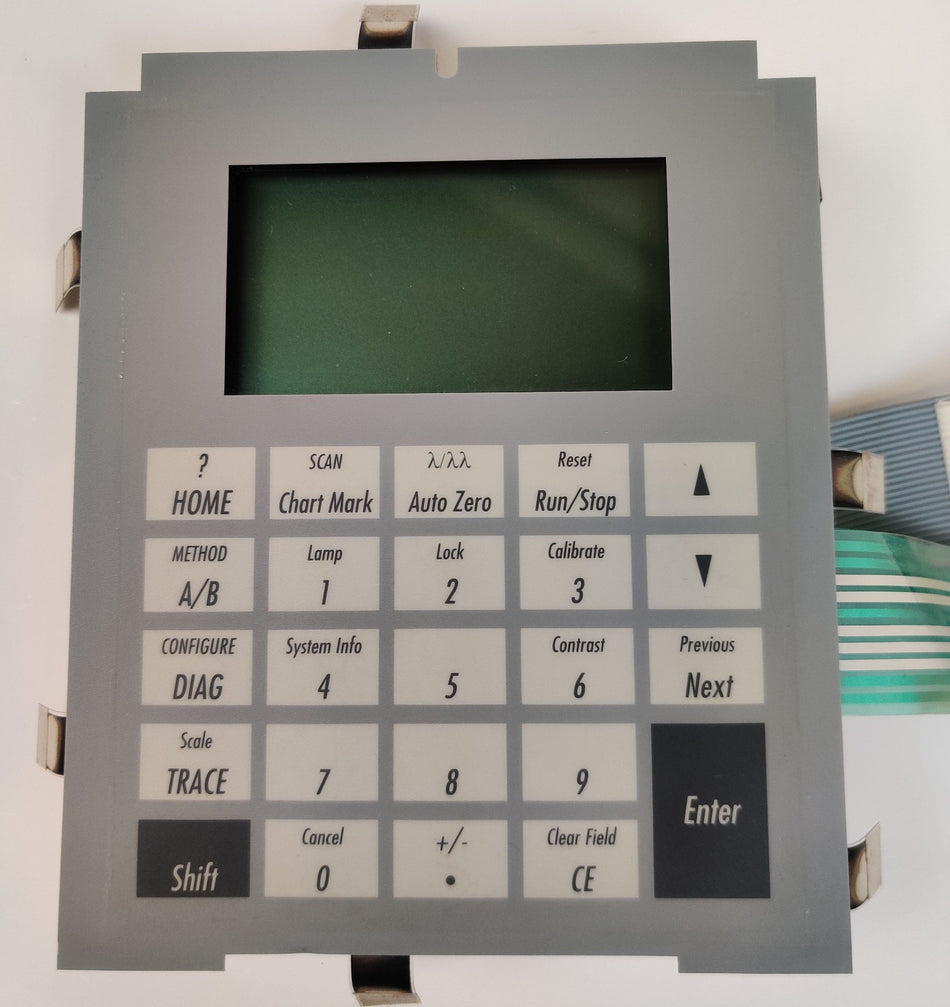 Waters 2487 Dual Absorbance Detector Front Panel w/ Keypad Assy 081165. Working