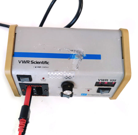 VWR E-C Apparatus 105 Electrophoresis Power Supply 250V, 300mA, 200W *Tested* - 