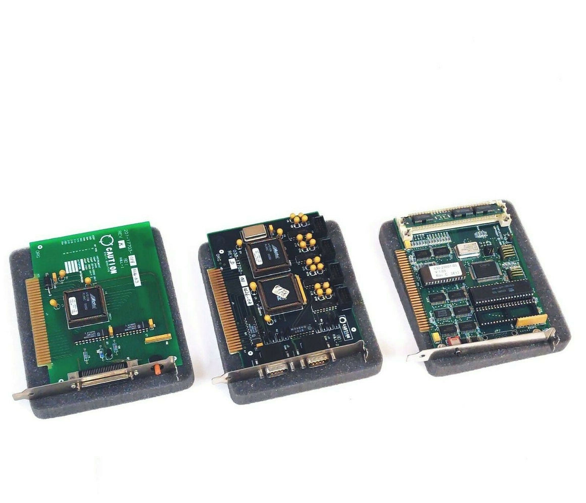 Set of 3 Micromeritics Interface Controller model 30/0020/20 Circuit Boards