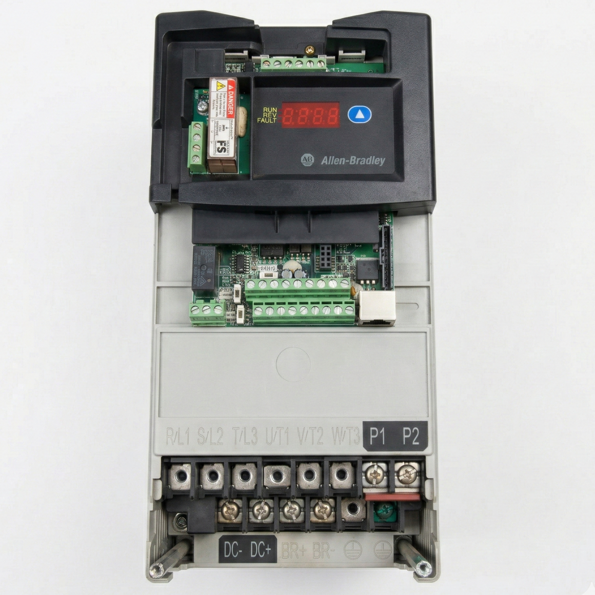 Allen Bradley 7.5 HP AC Drive PowerFlex 40P 380-480VAC 22D-D012N104 ser A Tested