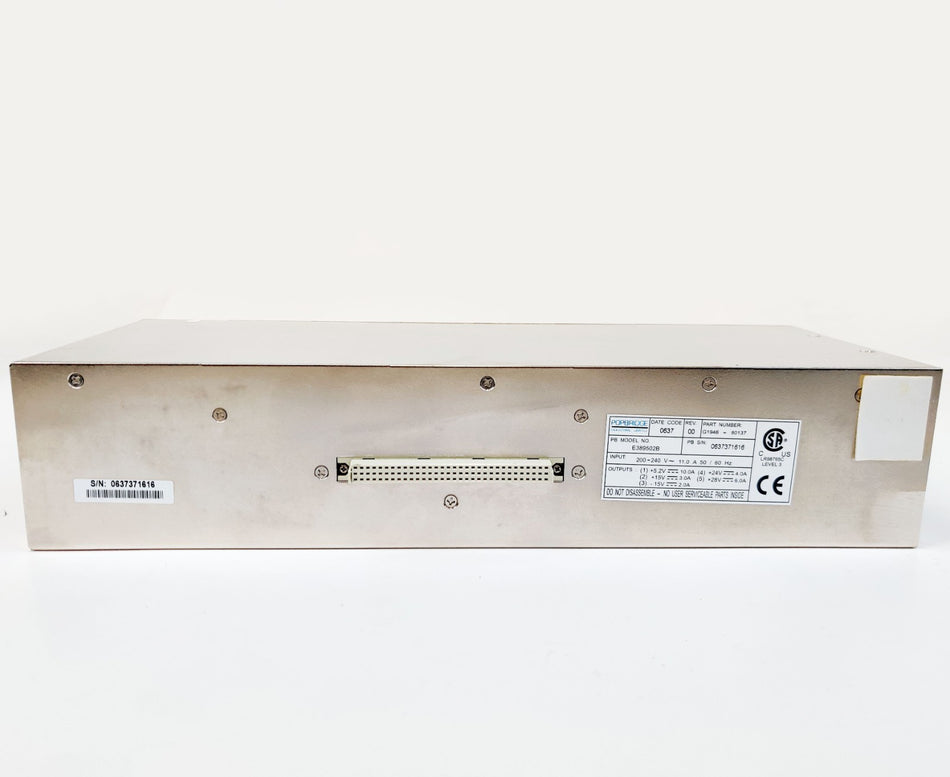 Agilent TOF 6200 G1946-80137 Popbridge E389502B G Power Supply Tested