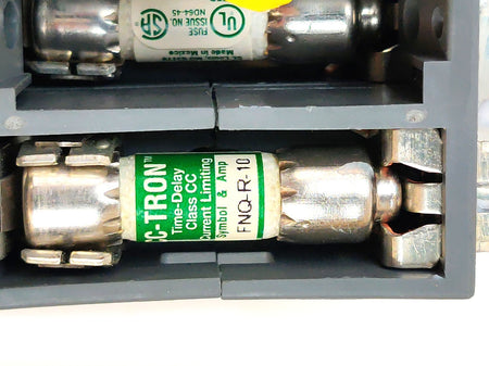Bussmann Optima OPM-1038R Fuse Holder 600V 30A 3 Poles Class CC w FNQ-R-10 10pcs