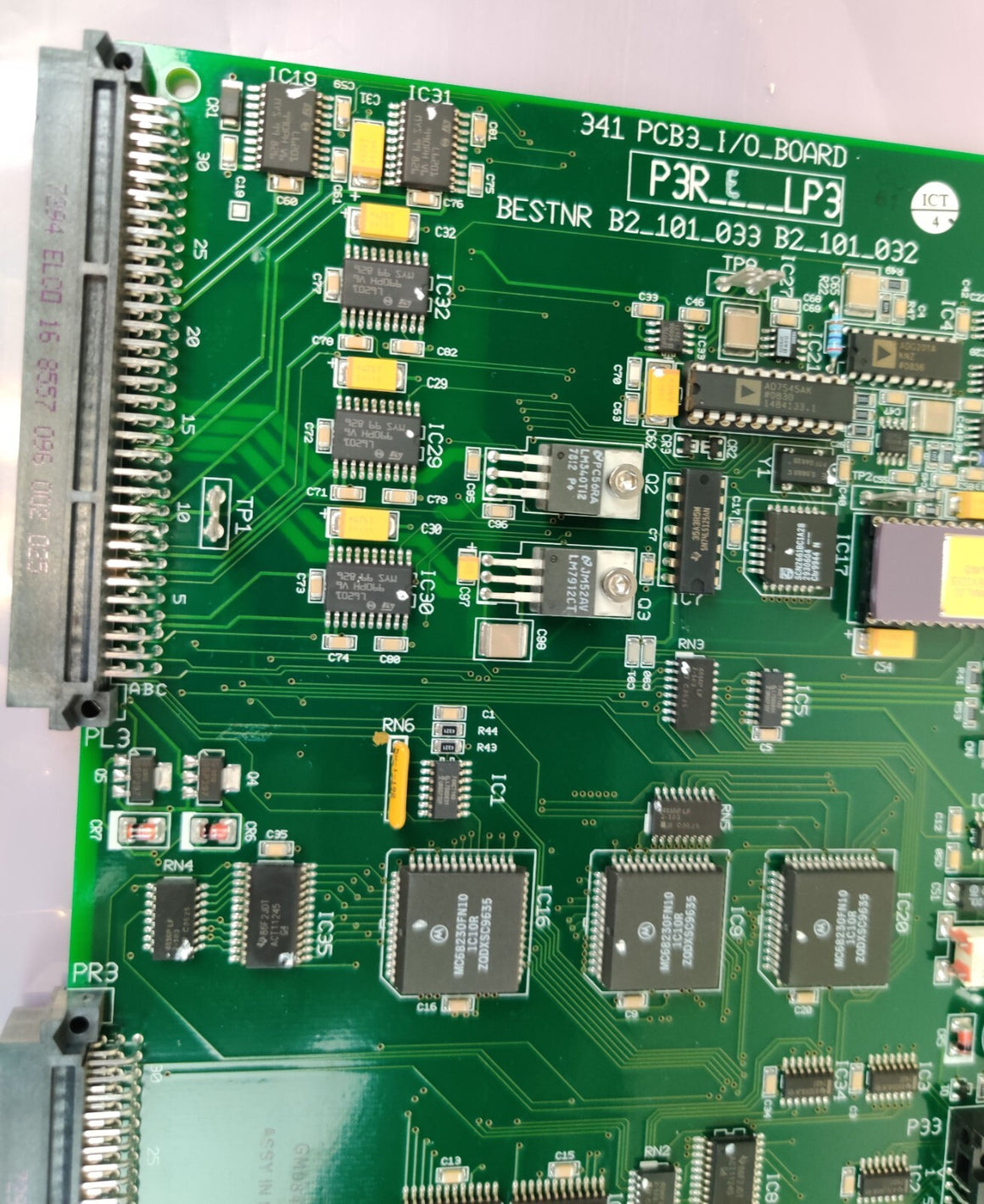 Perkin Elmer Polarimeter 341 PCB 3 I/O Board B2-101-033 B2101-032