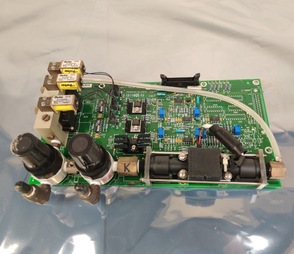 PerkinElmer Avio 500 & Optima 8300 RF Torch Pneumatics PCB N077-9524 issue E