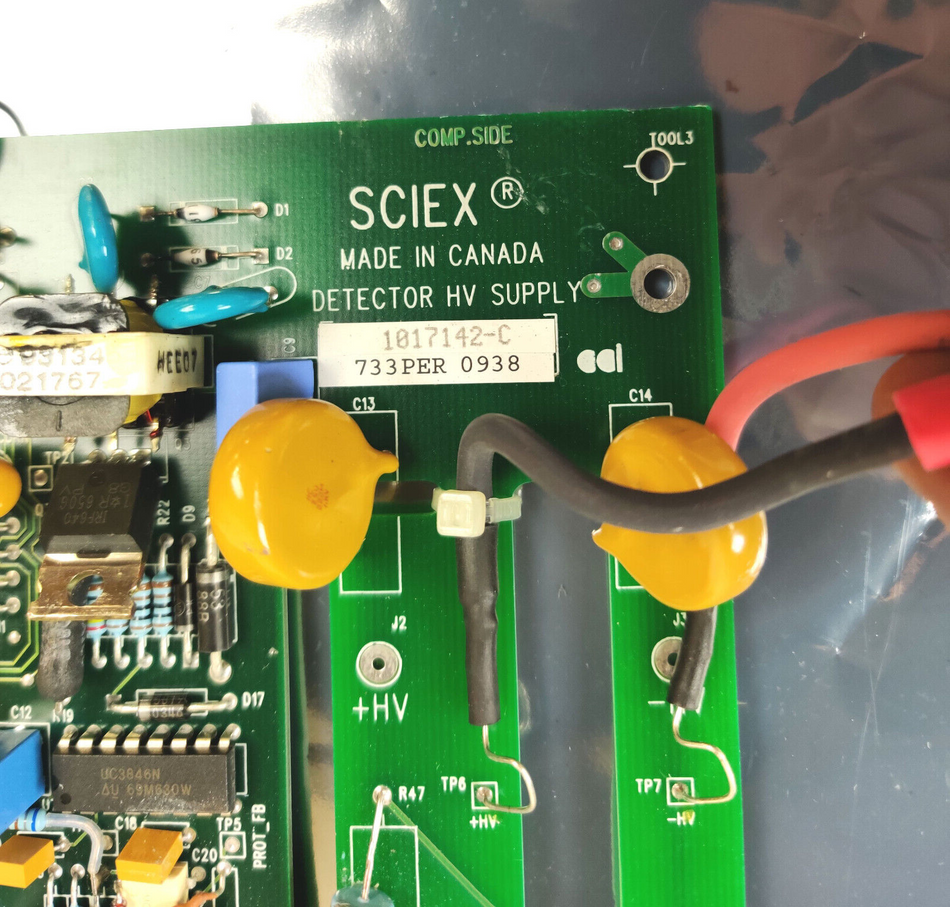 PerkinElmer Perkin Elmer W1017142 Detector HV Supply PCBA Board MDS Sciex ELAN