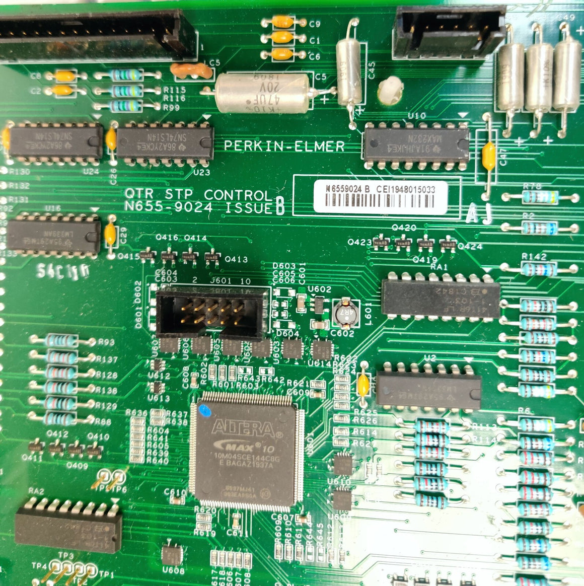 PerkinElmer N6559024 Issue B QTR SPT Spectrophotometer Control Board