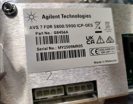 New Agilent G8456A AVS 7 Switching Valve 5800/5900 ICP-OES G8495-64000 w Tubing