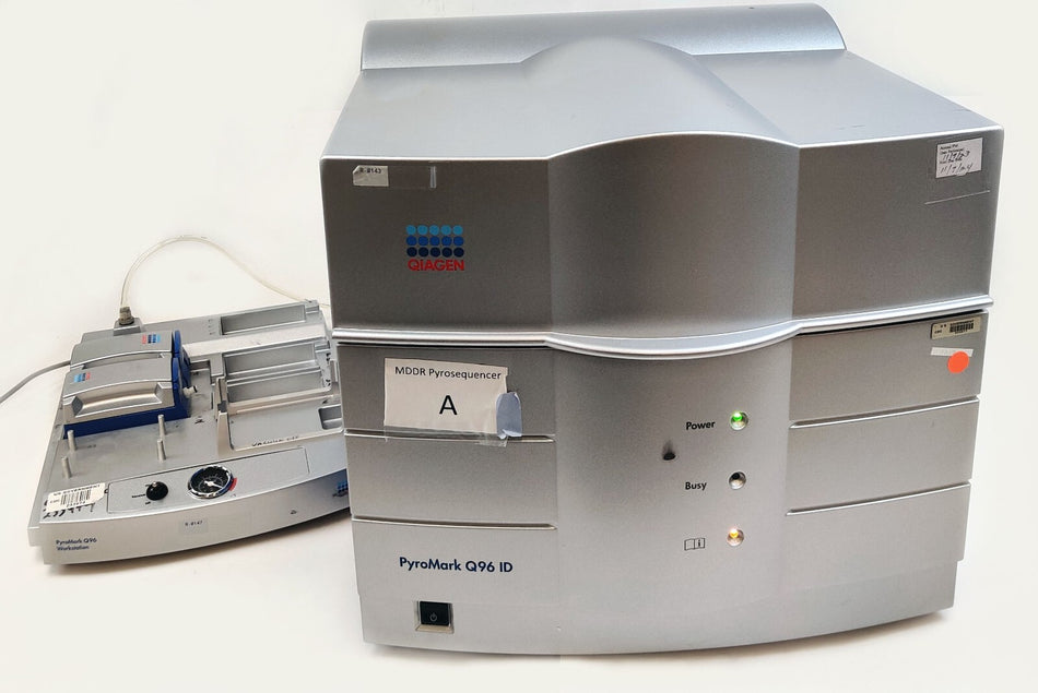 Qiagen PyroMark Q96 ID DNA Sequencer w Q96 Workstation Lab & Vacuum Prep Tool