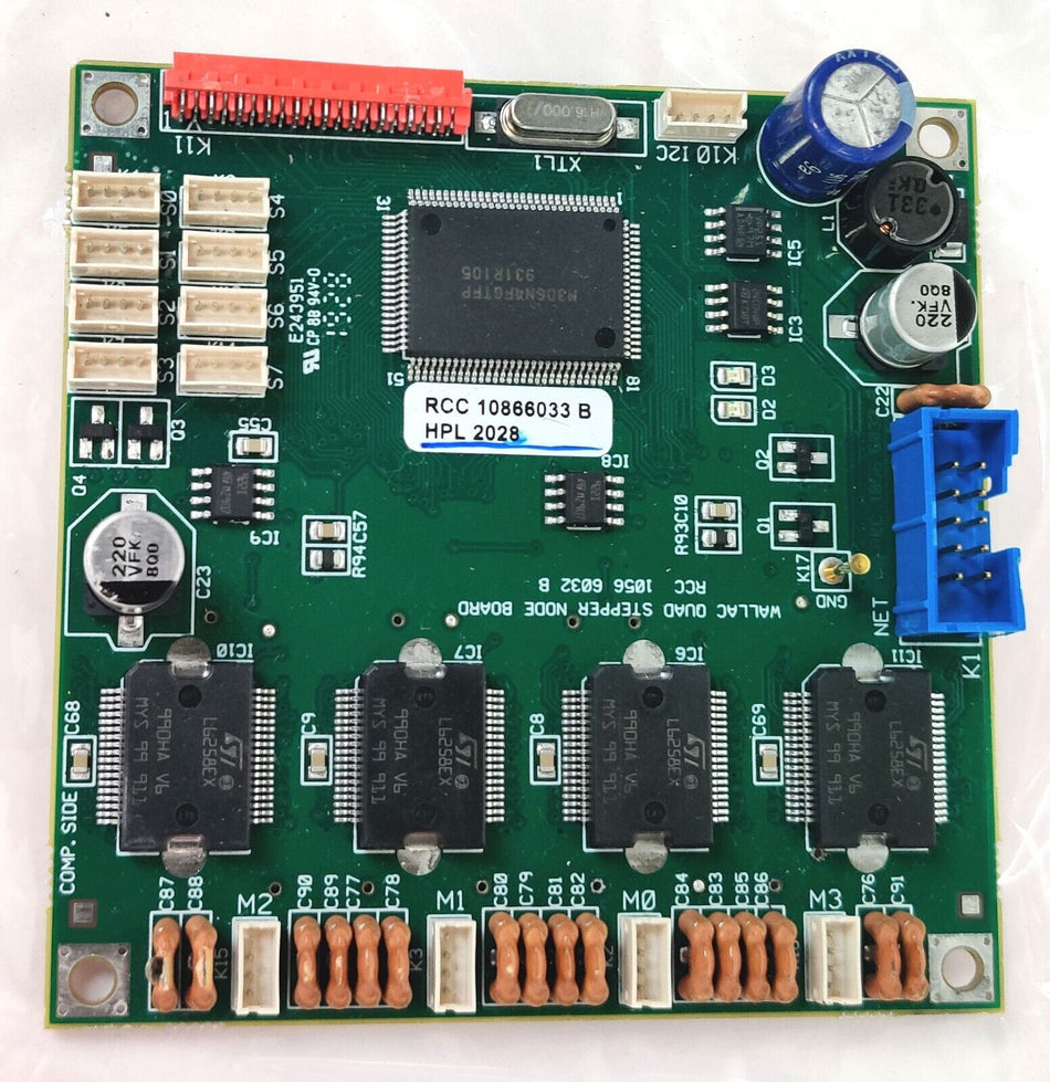 PerkinElmer Wallac Quad Stepper Node RCC 10566032 B PCB Board