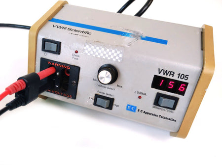 VWR E-C Apparatus 105 Electrophoresis Power Supply 250V, 300mA, 200W *Tested* - 