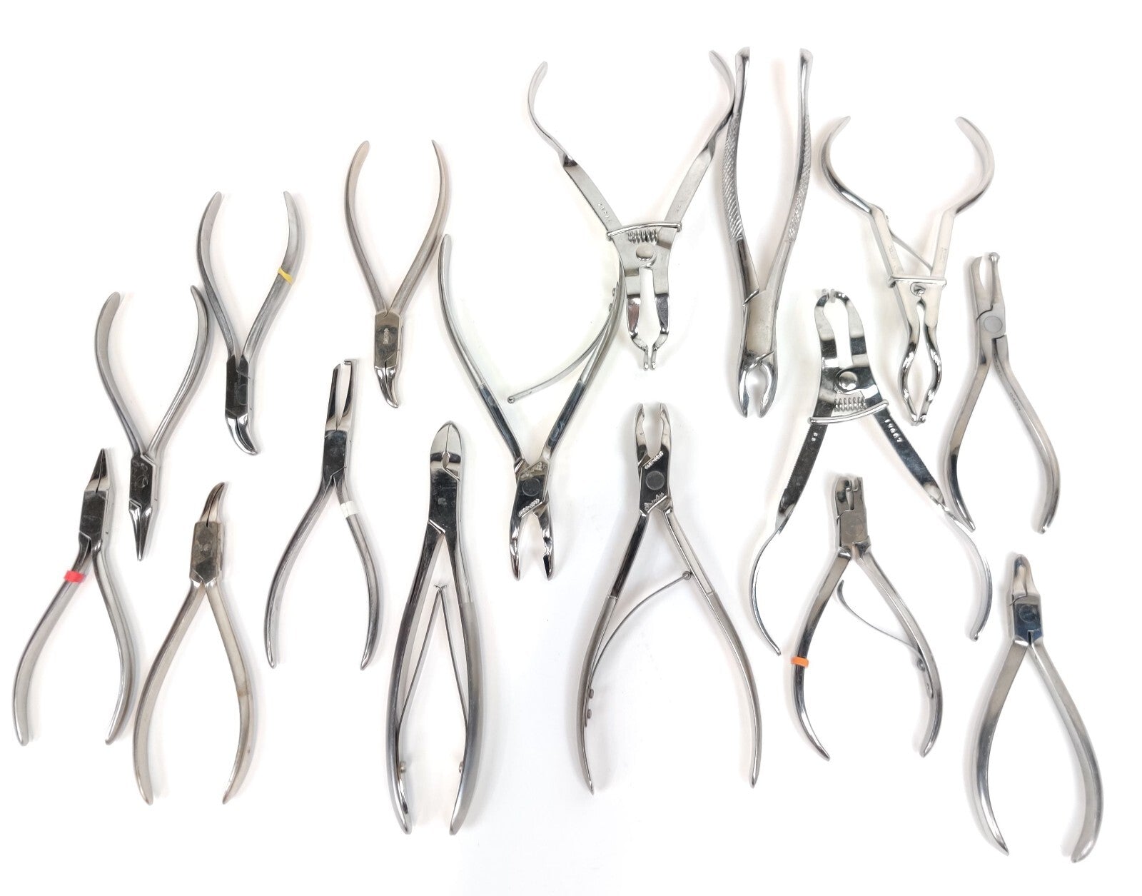 16pcs Clev-Dent, Hu-Friedy, Henry Schein SS Dental Extracting Forceps Instrument - 