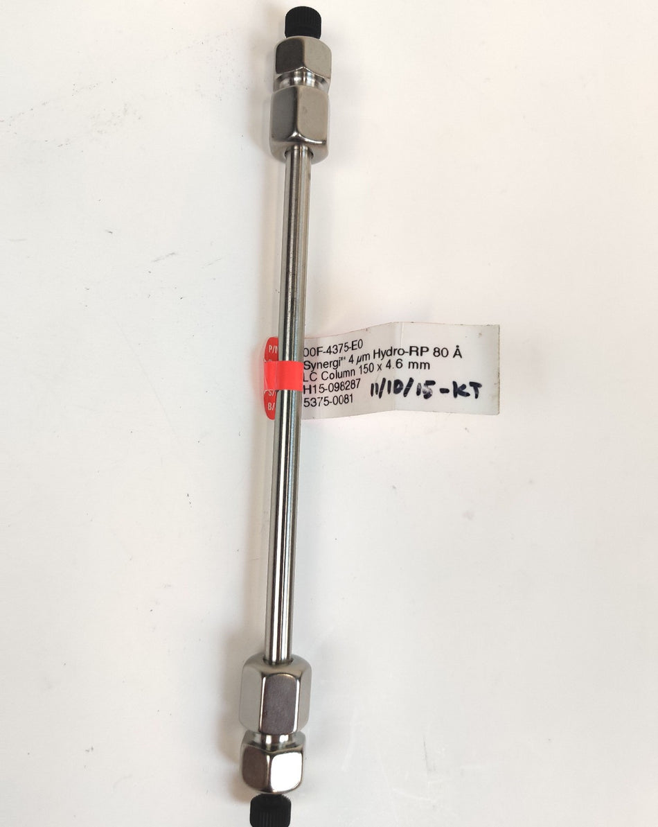 Synergi Hydro-RP 4u 150x4.6mm HPLC Column 80A Phenomenex 00F-4375-E0