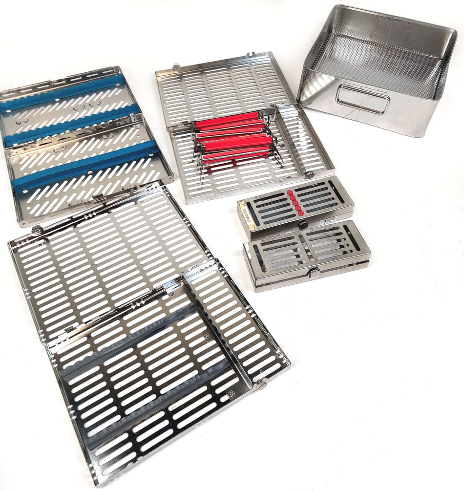 Hu Friedy IMS Signature Cassette Stainless Steel. Lot of 8.