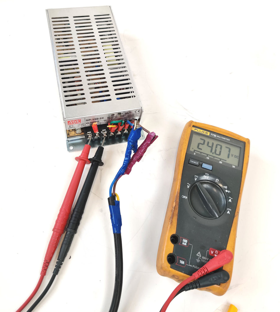 Mean Well SP-150-24 Power Supply Input 100-240V Output 24V 6.3A 150W Tested