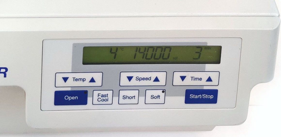 Eppendorf 5417R Refrigerated Centrifuge Touch Pad Display Control Working Tested