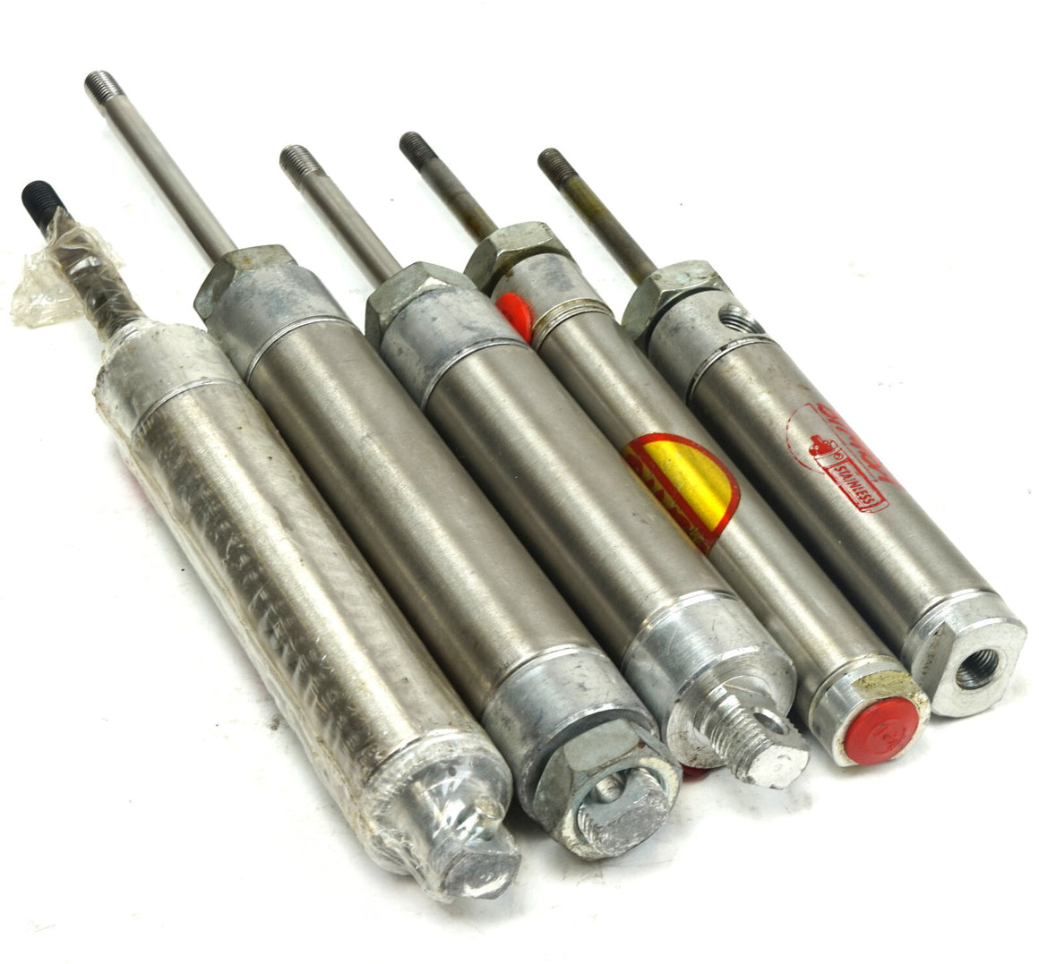 5pc Bimba Cylinder 062-D 7/8", 093-DX 1-1/16", 092-RP 1-1/16", 043.25-D XE M-092