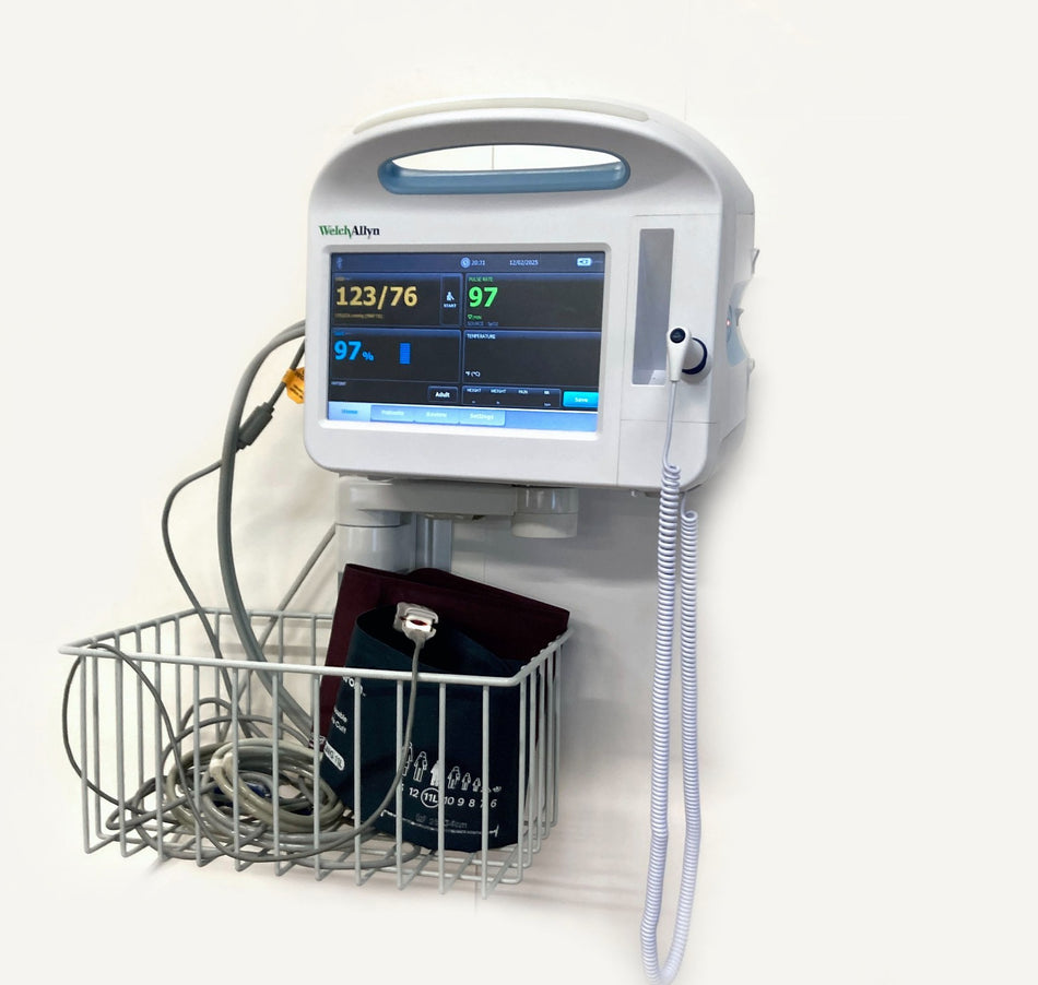 Welch Allyn Connex 6000 Vital Signs Monitor 65NTXX Nellcor SpO2 NIBP GCX Mount