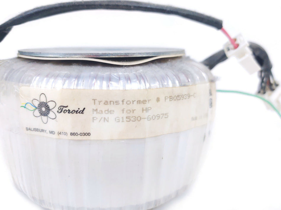 Agilent 6890 Gas Chromatograph G1530-60975 Toroid Power Transformer. Working