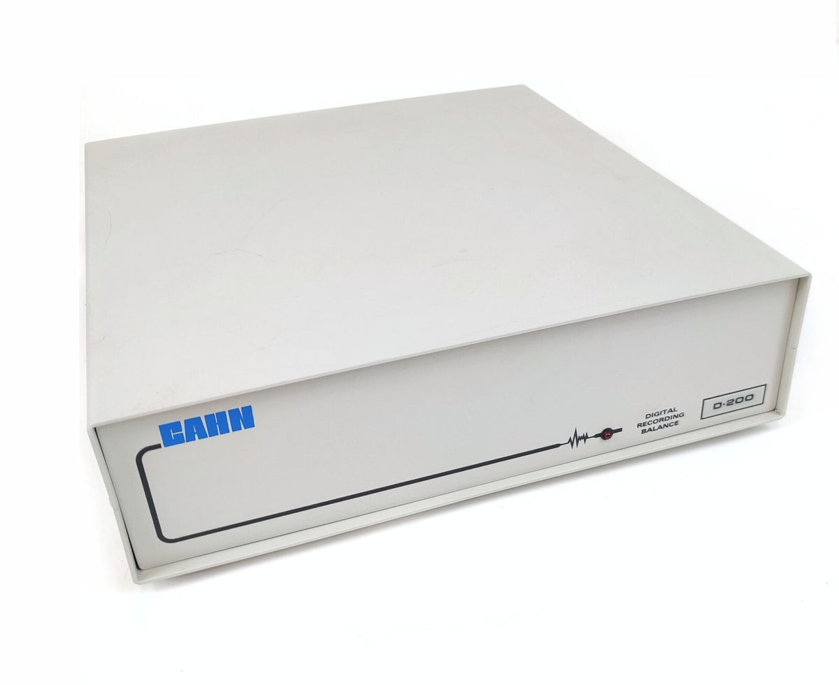 Cahn Instruments D-200 Digital Laboratory Recording Balance 1.5g &.5g 001-01320 - 