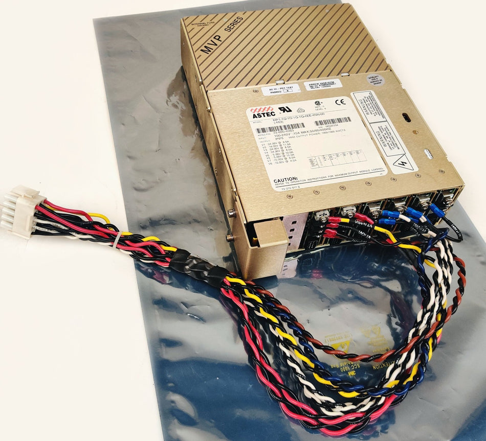 Astec MVP MP1 1200W Power Supply 1200W, 24V 20V 15V 5V, Up to 400Hz. Tested