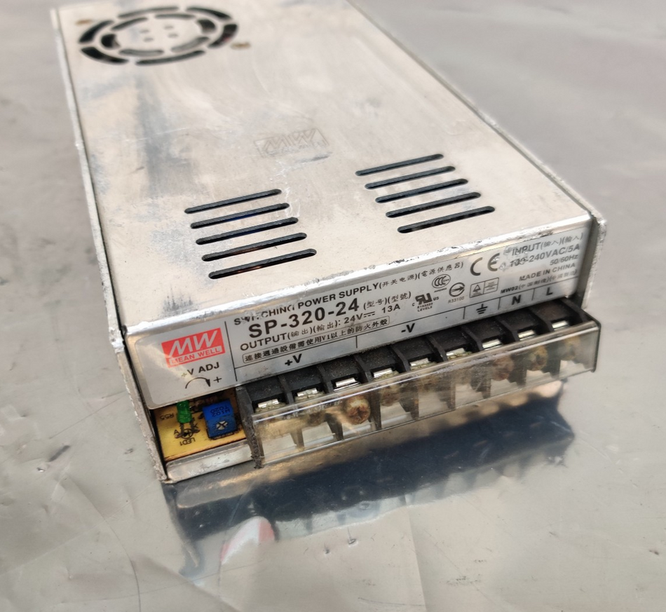Mean Well RSP-320-24 320 Switching Power Supply 24V@13A. Working & Tested!