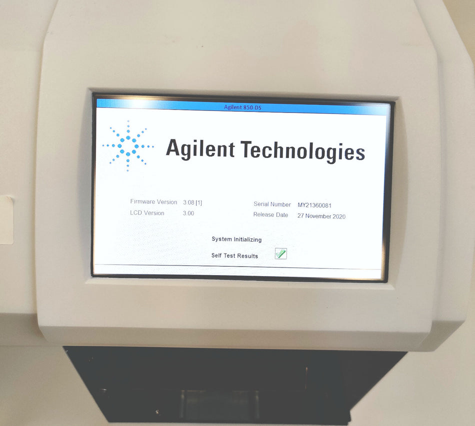 Agilent 850-DS Autosampler Dissolution Sampling Station G7930A. Working