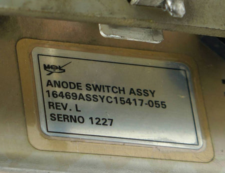 MLC Anode Switch C15417-055 For Harris AM-7498/G SATCOM R-F HighPower Amplifier