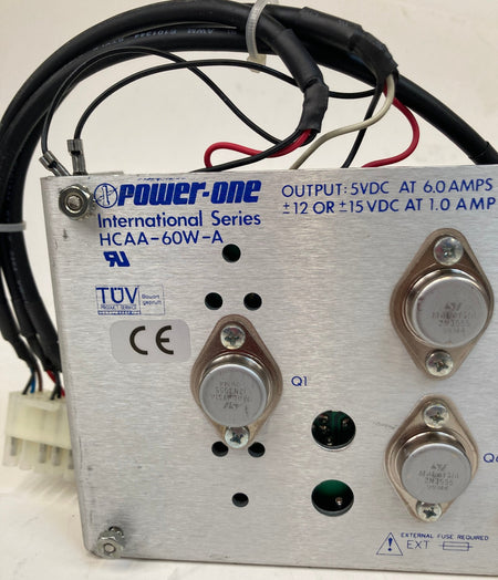 Power One HCAA-60W-A 60W Linear Power Supply 5V/6A 12-15V/1A for PE Optima ICP
