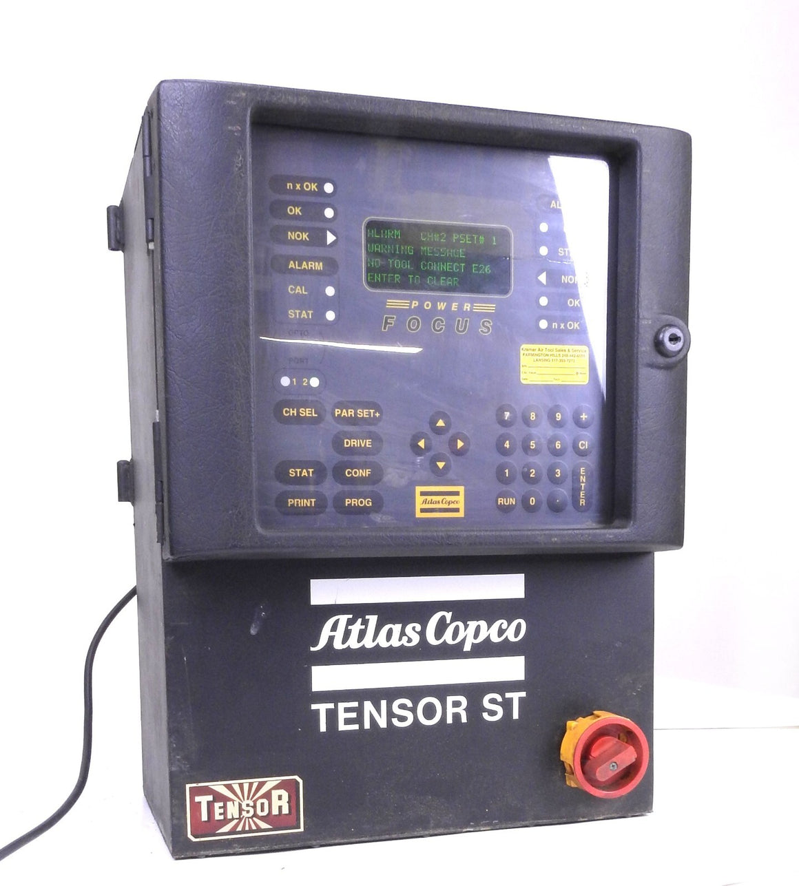 Atlas Copco 2102-S4-115R 2-CH Power Focus Nutrunner Torque Controller