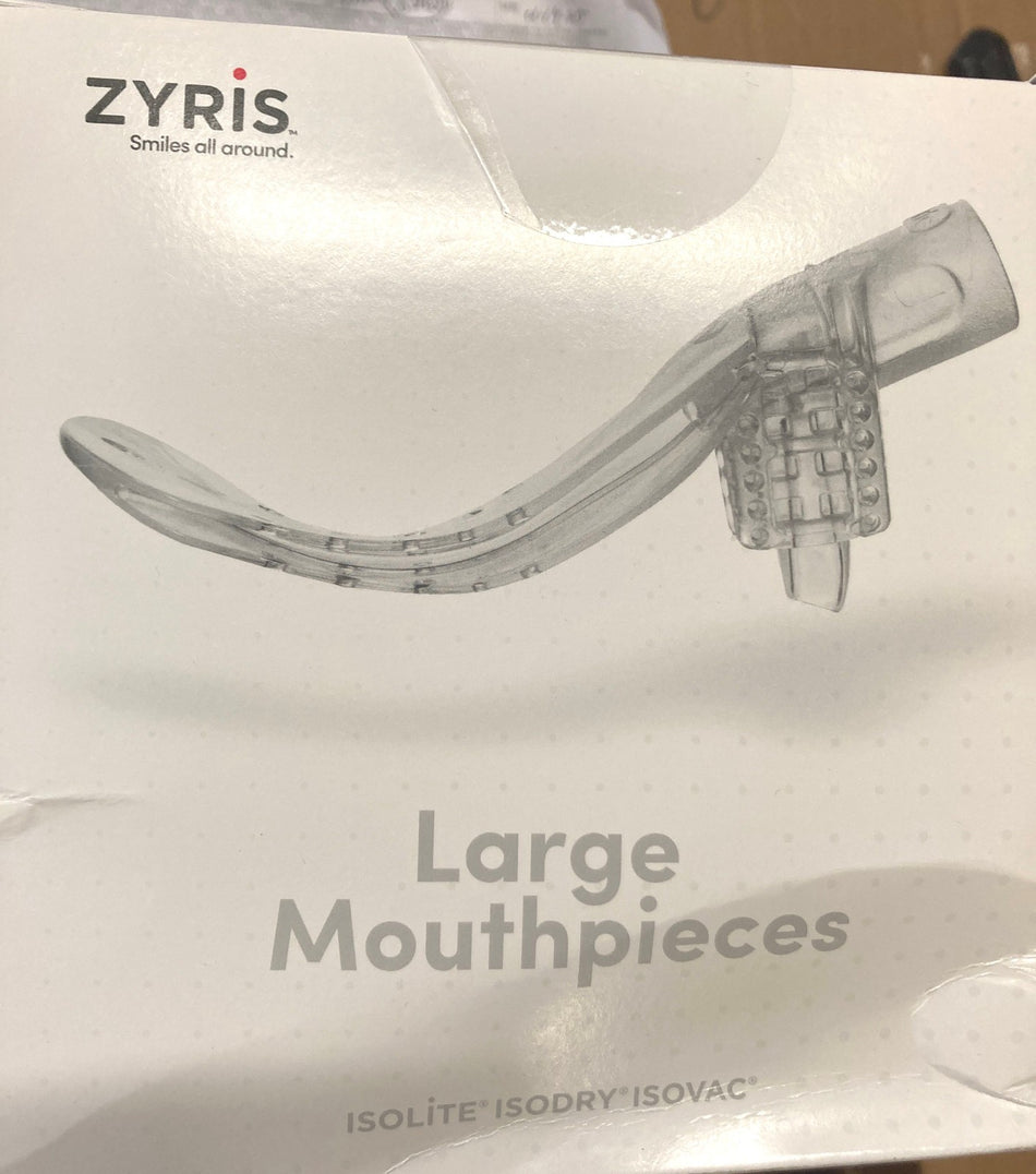 Zyris Large Mouthpiece Box of 10 Isolite Isodry Isovac dental CIL0901 NIB 40pcs
