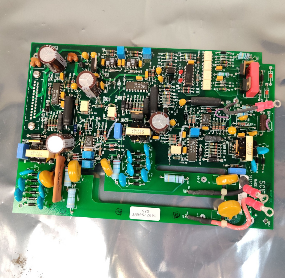 PerkinElmer Sciex ELAN DRC Plus ICP-MS Detector HV Supply Board 016333 Working