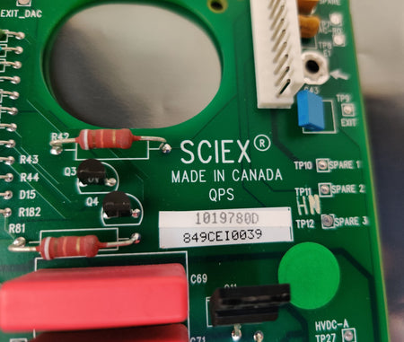 PerkinElmer Sciex 1019780D QPS PCB Circuit Board for ELAN 6000 9000 DRC Working