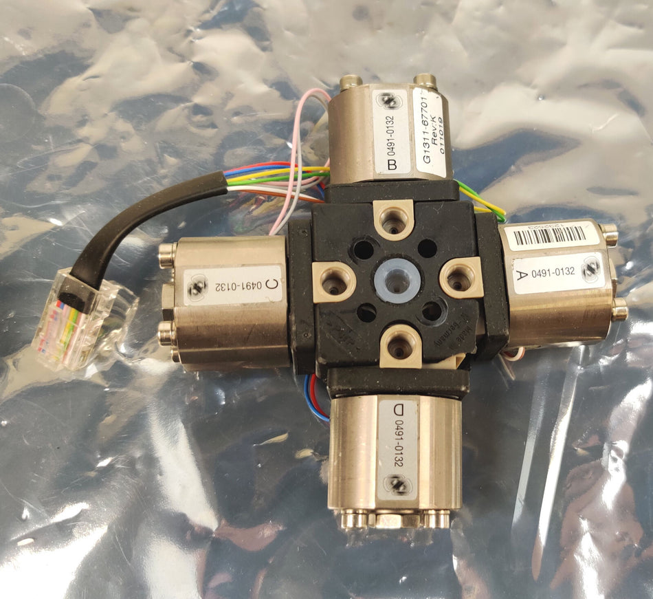 Agilent G1311-67701 Gradient Valve Assembly for 1100 1200 Quaterny Pump HPLC