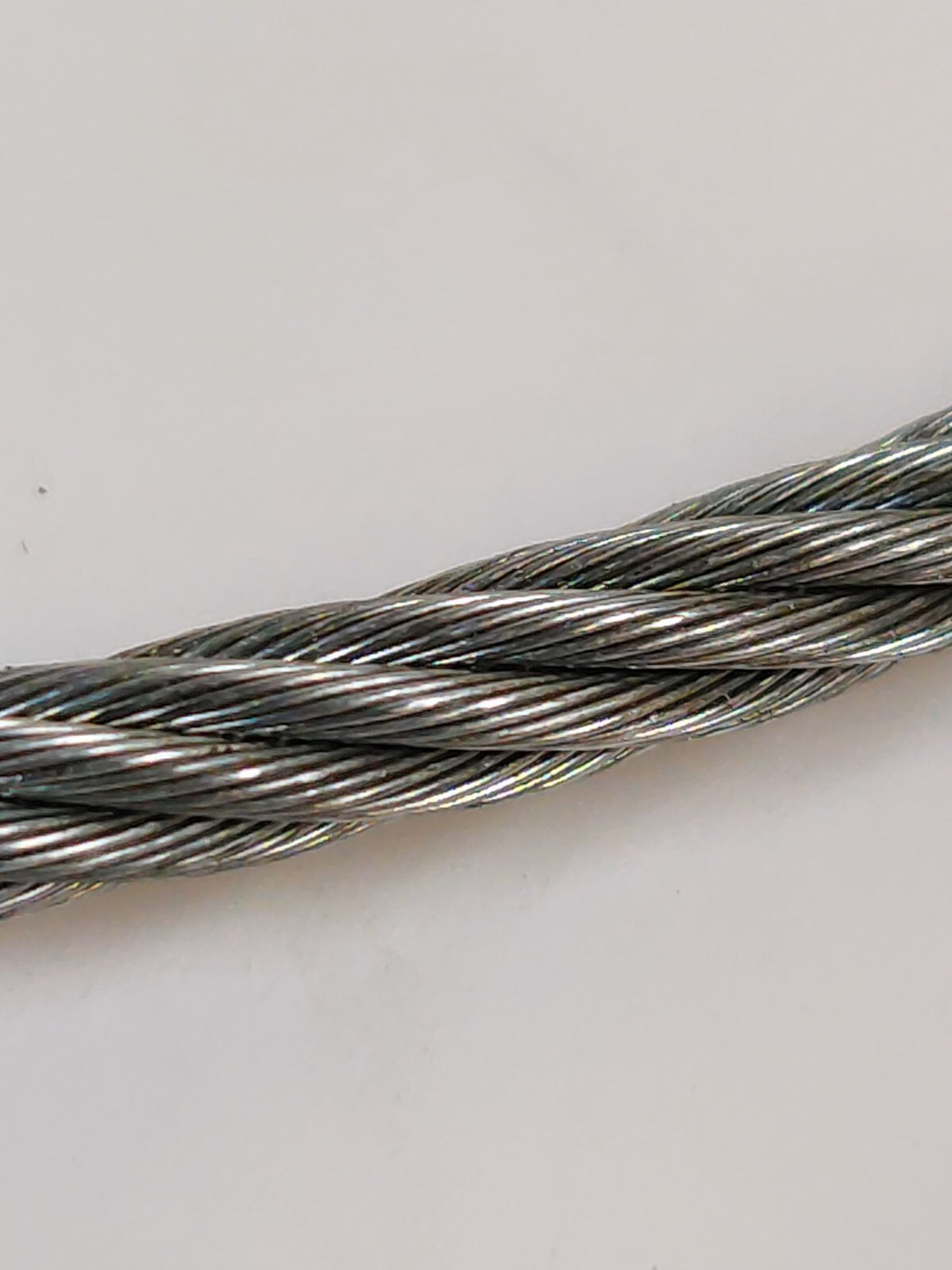 3/16" Stainless Steel Wire Rope Cable 7x19, 6 Ft 7521159, MilSpec