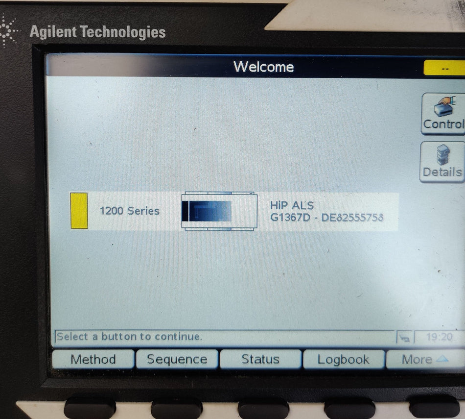 Agilent 1200 G1367D HiP ALS SL+ High Performance Autosampler Tested