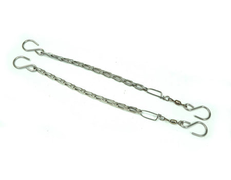 50Pcs Hanging Chain 8 3/4" Single Leg with S-Hook for Bird Feeder, Planters. NEW