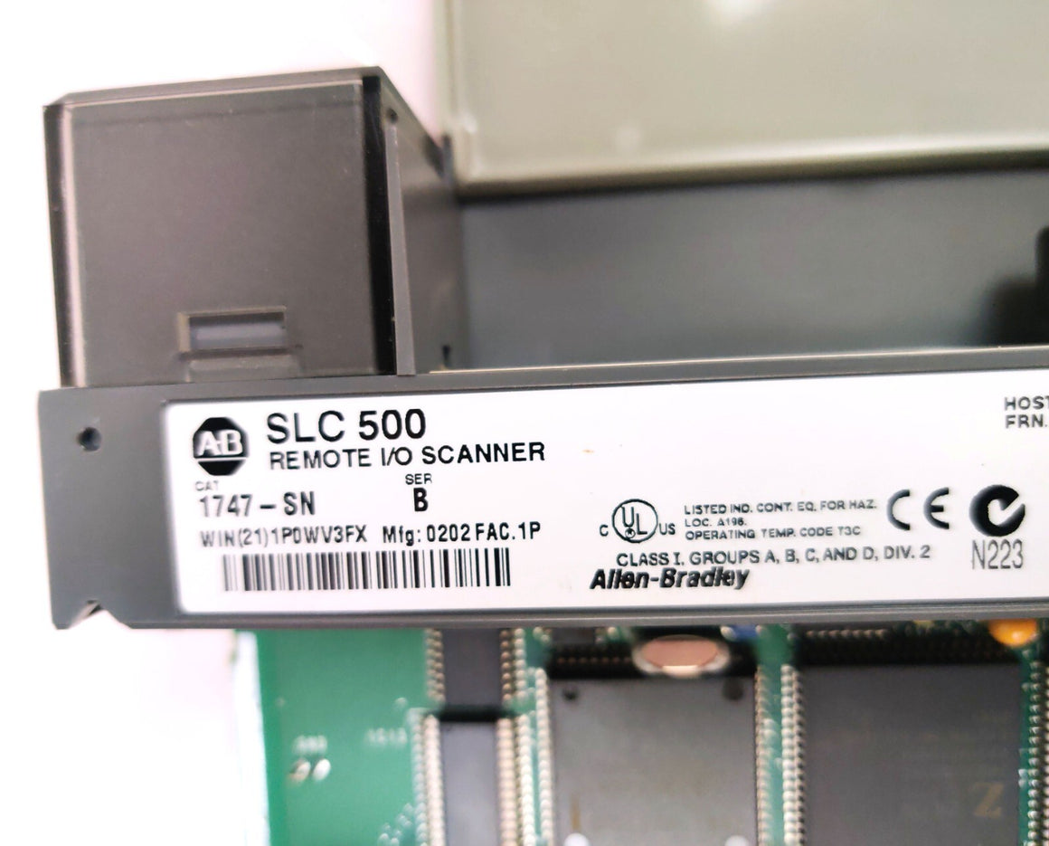 Allen-Bradley 1747-SN Ser B SLC 500 Remote I/O Scanner Module