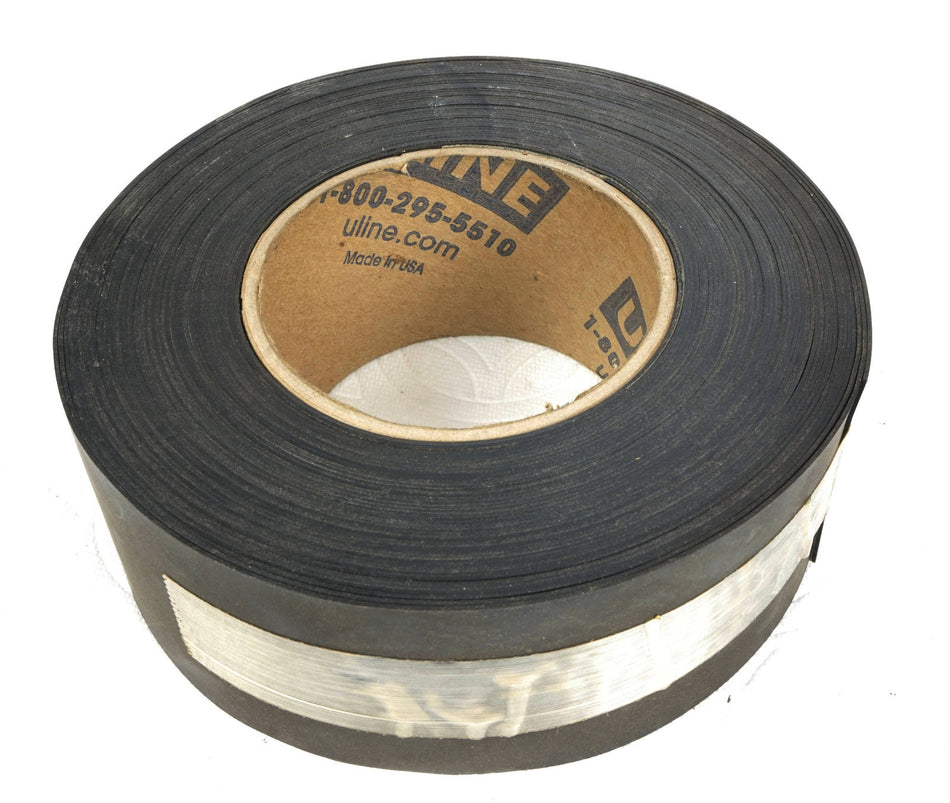 MilSpec MIL-R-6855 2" Chloroprene Rectangular Rubber Strip Class 2,Type A