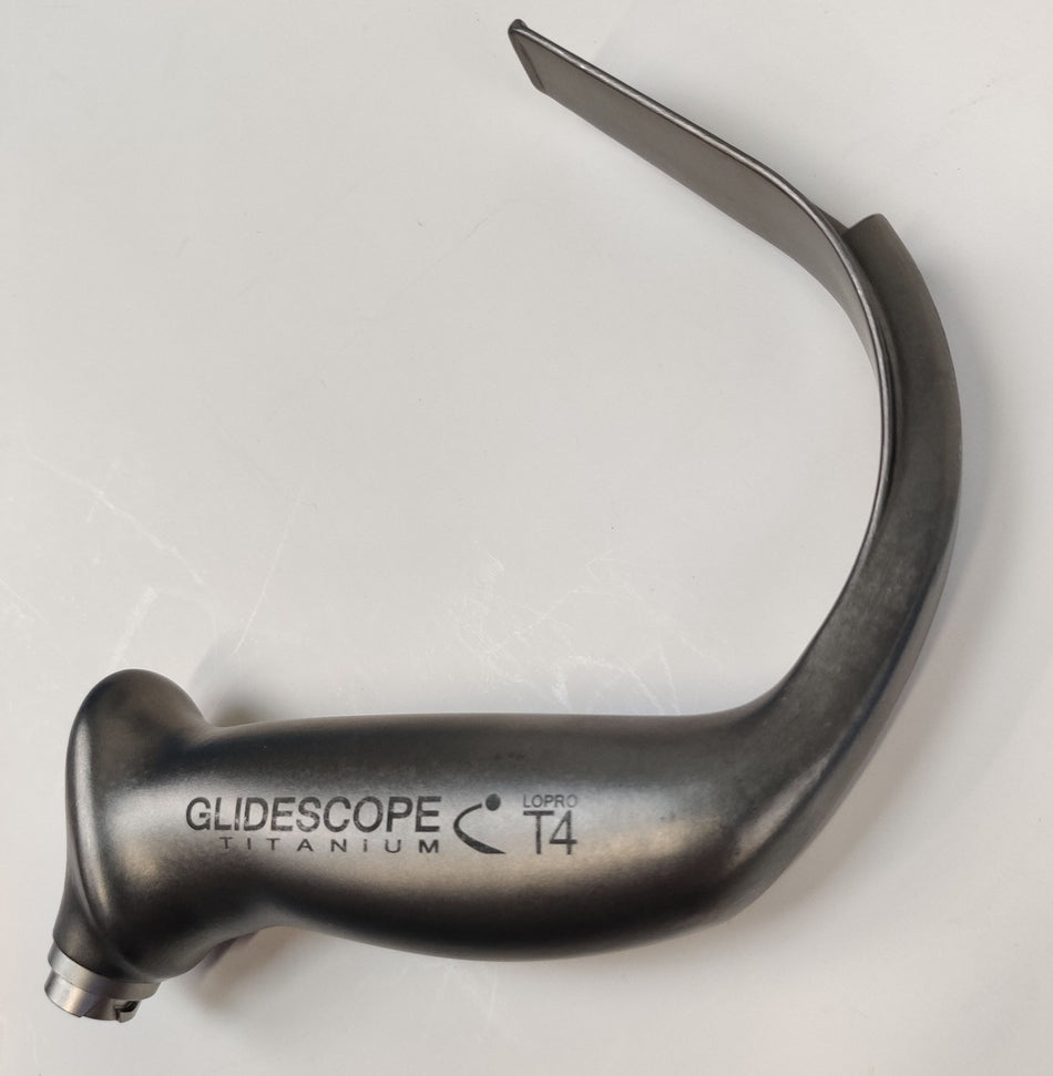 Verathon GlideScope Titanium LoPro T4 Reusable Blade AVL Monitor 0574-0127
