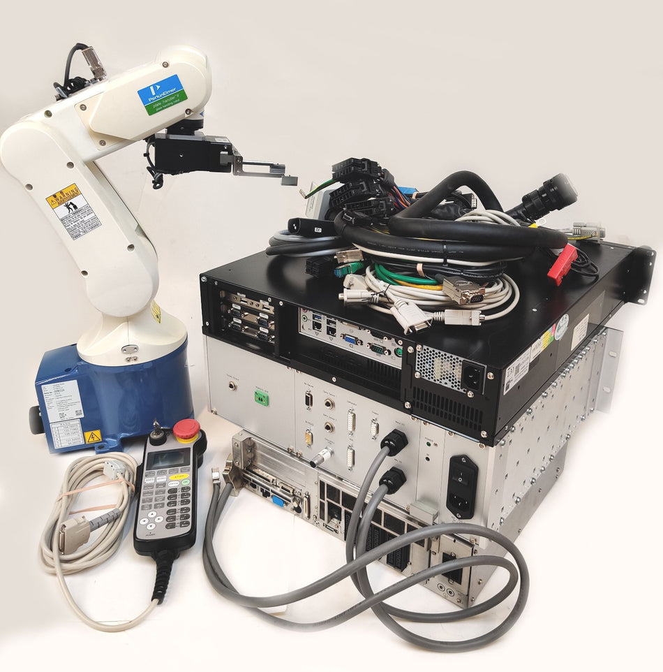 Denso 6-Axis SCARA Robot VP-5243M, RC8A Controller, MP7/8E3P4 Teach Pendant, PC