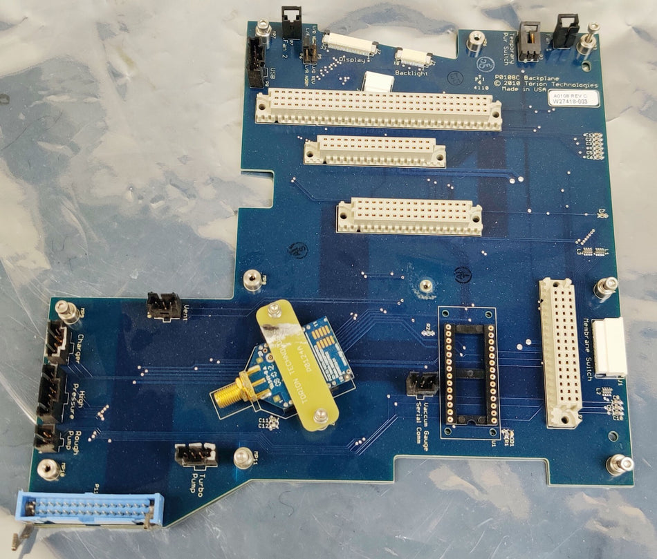PerkinElmer Perkinelmer P0108C Backplane PCB Board for Torion T-9 Portable GC/MS