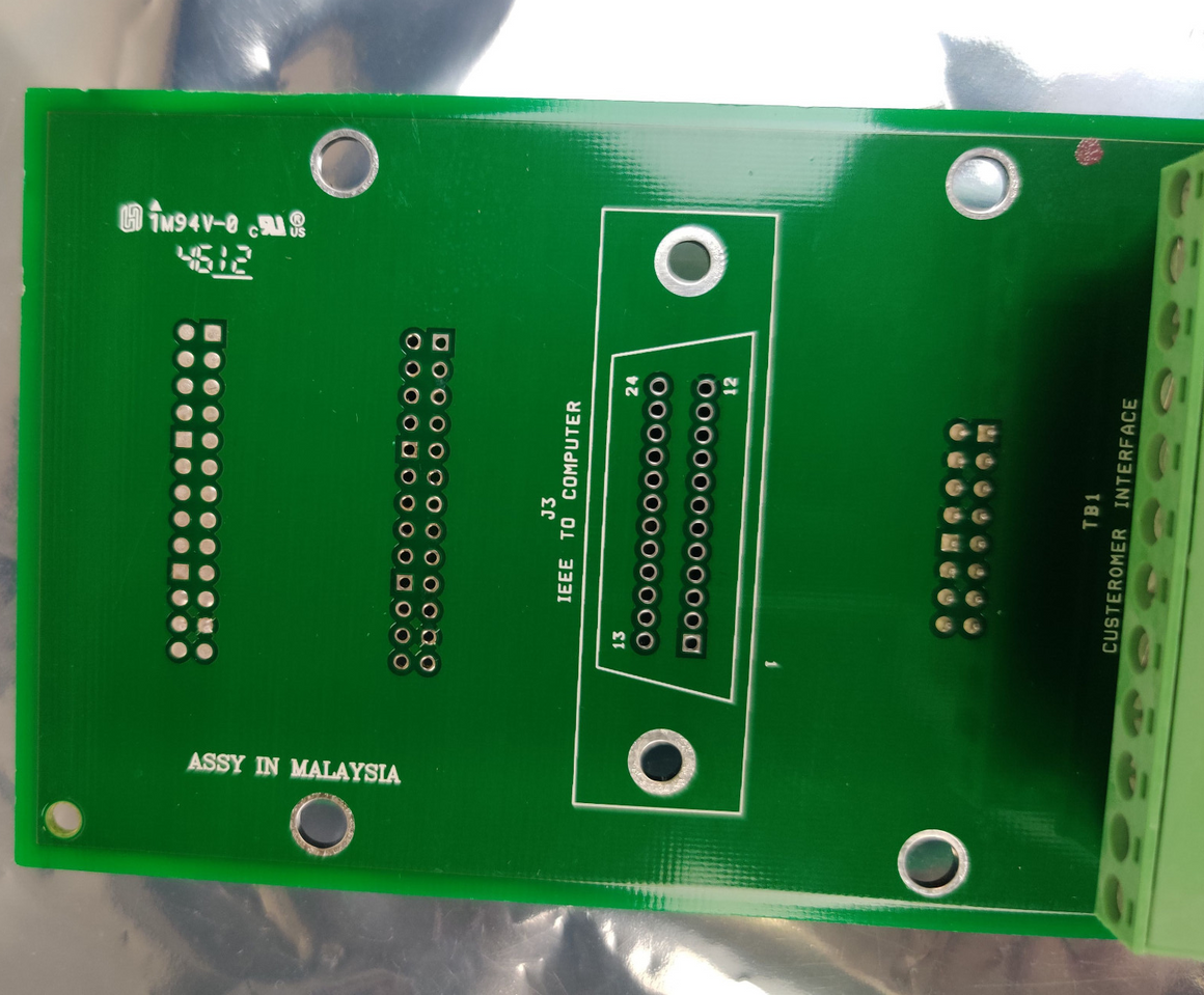 PerkinElmer Optima ICP OES N0779144 External Customer Interface PCB W/O IEEE