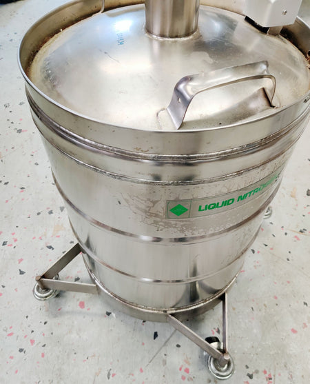 Cryofab CFL-50 Liquid Nitrogen Tank LN2 Pressure Vessel Container 50L 1.72 Bar